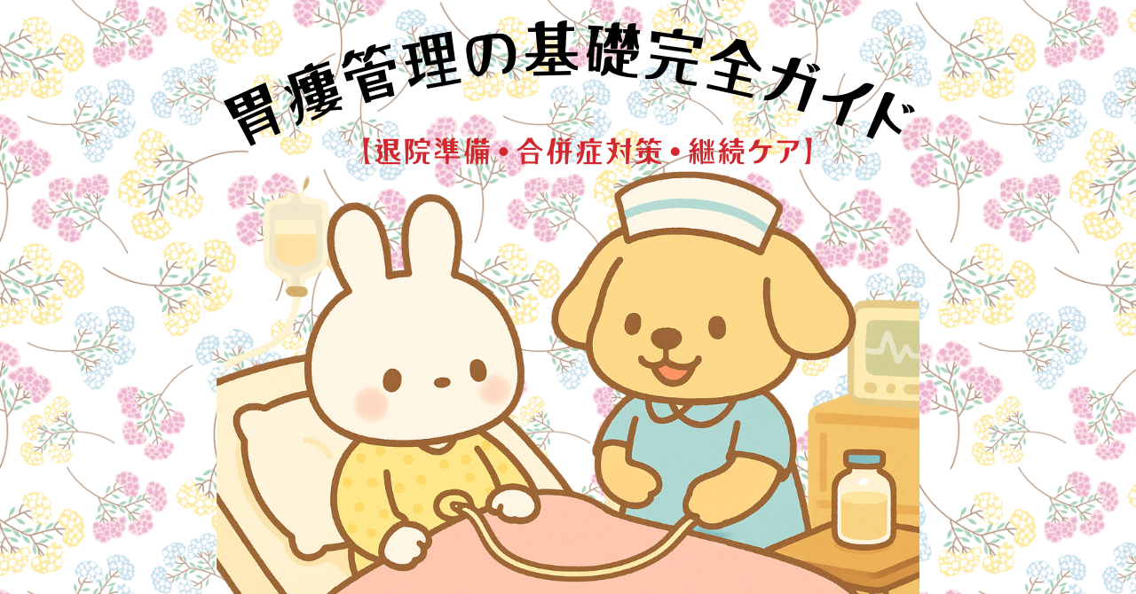 在宅胃瘻管理サポートガイド｜家族指導で伝えるべき重要ポイント【退院準備・合併症対策・継続ケア】